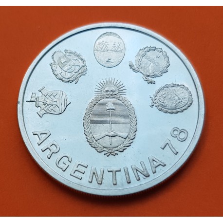 Argentina Pesos Mundial De Futbol Y Escudos De Sedes Km