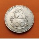 CHIPRE 100 MILS 1977 CARNERO - MUFLON y ESCUDO KM.42 MONEDA DE NICKEL SC- Cyprus Zypern