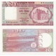 @AGUJEROS DE GRAPA@ BANGLADESH 10 TAKA 1982 PRESA HIDRAULICA y MEZQUITA Pick 26B BILLETE SC UNC BANKNOTE