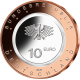 ALEMANIA 10 EUROS 2020 Letra F DEPORTES DE AIRE EN TIERRA SC MONEDA TRIMETALICA NICKEL CON PLASTICO