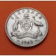 .AUSTRALIA 1 FLORIN 1951 CETROS PLATA SC Silver KM*47 Jubilee