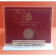 @RARA@ VATICANO 2 EUROS 2004 ANIVERSARIO DEL ESTADO SC MONEDA CONMEMORATIVA EN CARTERA ESTUCHE OFICIAL