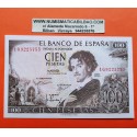 ..ESPAÑA 100 PESETAS 1965 BECQUER SIN SERIE 781/82/83 SC-