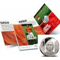 @RARA Tirada 7.500 MONEDAS@ HOLANDA 5 EUROS 2017 JOHAN CRUYFF LEYENDA DEL FUTBOL REY GUILLERMO PROOF ESTUCHE The Netherlands