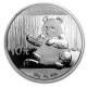 . .10 YUAN 2016 CHINA OSO PANDA PAGODA PLATA UNC SILVER 30 Grs.