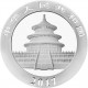 . .10 YUAN 2016 CHINA OSO PANDA PAGODA PLATA UNC SILVER 30 Grs.