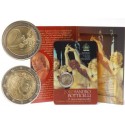 @RARA@ SAN MARINO 2 EUROS 2010 SANDRO BOTTICELLI SC MONEDA CONMEMORATIVA EN ESTUCHE