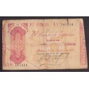 1936 EUSKADI 5 PESETAS BANCO de BILBAO Serie A 787414