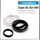 CAPSULAS PARA GUARDAR MONEDAS de 53 mm a 101 mm IDEAL para 1 KILO DE PLATA, MEXICO ONZAS, CINCUENTINES CAPS ULTRA XL 53-101