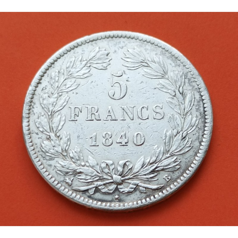 .FRANCIA 5 FRANCOS 1810 B NAPOLEON I PLATA MBC @@RARA@@ - Numismatica ...