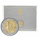 VATICANO 2 EUROS 2020 PINTOR RAFFAELLO SANZIO 500 AÑOS DE SU MUERTE @RARA@ 2ª MONEDA CONMEMORATIVA ESTUCHE COINCARD