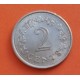 .MALTA 2 LIRA 1989 INDEPENDENCIA PLATA SC- SILVER COIN