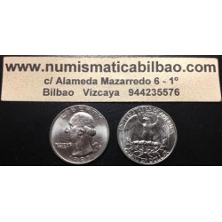 ESTADOS UNIDOS 1/4 DOLAR 1972 P WASHINGTON SC- NICKEL QUARTER