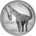 .PORTUGAL 5 EUROS 2021 DINOSAURIO DINHEIROSAURUS LOURINHANENSIS Época JURASICO 3ª MONEDA DE NICKEL SC