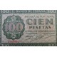 1 billete NUEVO + DOBLEZ CENTRAL x ESPAÑA 100 PESETAS 1936 CATEDRAL DE BURGOS Serie J 784984 Pick 101 SC Spain banknote