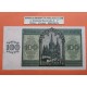 1 billete NUEVO + DOBLEZ CENTRAL x ESPAÑA 100 PESETAS 1936 CATEDRAL DE BURGOS Serie J 784984 Pick 101 SC Spain banknote