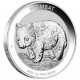 . 1 moneda x AUSTRALIA 1 DOLAR 2022 WOMBAT El pequeño Oso de Tasmania PLATA silver CAPSULA Oz ONZA