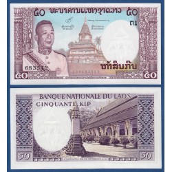 . LAOS 10 KIP 1962 SC Pick 10 LAO REPUBLIC BILLETE