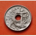 ESPAÑA 50 CENTIMOS 1949 * 19 54 ESTADO ESPAÑOL FRANCO FLECHAS MONEDA DE NICKEL SC- Leves imperfecciones R/1