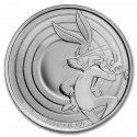 . 1 coin x SAMOA 5 DOLARES 2022 BUGS BUNNY Dibujos Animas LOONEY TUNES 1ª MONEDA DE PLATA OZ cápsula ONZA