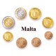 @RARA@ MALTA MONEDAS EURO 2016 SC : 1+2+5+10+20+50 Centimos + 1 EURO + 2 EUROS 2016 SERIE TIRA Solo 25.000 uds