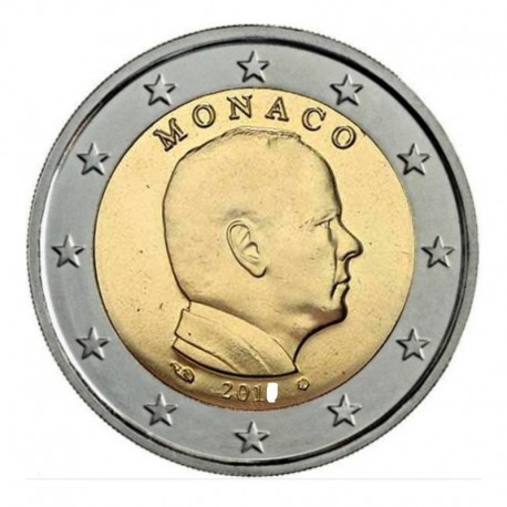 . 2€ EUROS 2015 MONACO REY ALBERTO SC MONEDA COIN