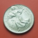 ITALIA 500 LIRAS 1961 CUADRIGA PLATA SILVER ITALY LIRE