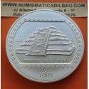 . @RARA@ MEXICO 10 NUEVOS PESOS 1993 PIRAMIDE EL TAJIN KM.570 MONEDA DE PLATA PURA Mejico silver 5 ONZAS OZ