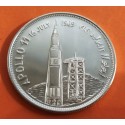 YEMEN 2 RIYALS 1969 LEON PLATA PROOF KM*4 SILVER