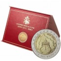 .VATICANO 2€ EUROS 2004 ANIVERSARIO DEL ESTADO SC ESTUCHE @RARA@