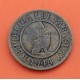 PARAGUAY 1/12 DE REAL 1845 LEON COBRE KM.1 MBC- MONEDA COIN