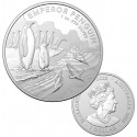 . 1 acoin AUSTRALIA 1 DOLAR 2023 PINGUINO EMPERADOR MONEDA DE PLATA silver coin ONZA OZ EMPEROR PENGUIN