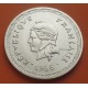 NUEVAS HEBRIDAS 100 FRANCOS 1966 "DAMA" PLATA SIN CIRCULAR