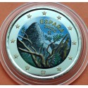 . 1 moneda x ESPAÑA 2 EUROS 2022 PARQUE NACIONAL DE GARAJONAY Unesco LA GOMERA SC BIMETALICA CONMEMORATIVA