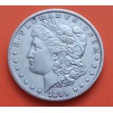 ESTADOS UNIDOS 1 DOLAR 1896 O MORGAN KM.110 MONEDA DE PLATA MBC++ USA $1 Dollar silver coin R/1