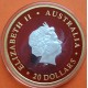 . @RARA@ AUSTRALIA 20 DOLARES 2001 GREGORIAN MILLENIUM KM.595 MONEDA DE ORO PURO 9,49 gramos + PLATA 4,52 grs. ESTUCHE