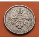 INGLATERRA 3 PENIQUES 1912 JORGE V PLATA SC- Silver Pence UK