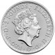 . 1 acoin @ULTIMA BRITANNIA con ISABEL II@ INGLATERRA 2 LIBRAS 2023 BRITANNIA MONEDA DE PLATA cápsula £2 Pounds silver OZ ONZA