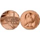 . 1 aacoin FRANCIA 1/4 EURO 2023 MASCOTA OLIMPICA PARIS 2024 MONEDA DE COBRE France 0,25€ MASCOTTE