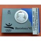 ESPAÑA BARCELONA 2000 PESETAS 1992 SOGATIRA PLATA PROOF ESTUCHE