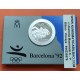 ESPAÑA BARCELONA 2000 PESETAS 1992 SOGATIRA PLATA PROOF ESTUCHE