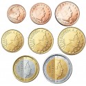 @ENVIO HOY@ LUXEMBURGO MONEDAS EURO 2024 SC 1+2+5+10+20+50 Centimos + 1 EURO + 2 EUROS 2024 SERIE TIRA Luxembourg