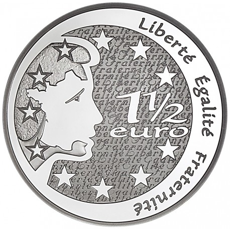 FRANCE FRANKREICH 10 EUROS 2009 SILVER UNC SEMEUSE