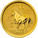 . 1 aaacoin ESPAÑA 15 EURO CENT 2024 CABALLO CARTUJANO 3,11 gramos ORO PURO 999,9 MONEDA 1/10 ONZA FNMT