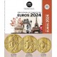 . 1 aacoin @3 MONEDAS NUEVO DISEÑO@ FRANCIA CARTERA OFICIAL EUROS 2024 SC 1 Cts a 50 Cts + 1€ + 2 EUROS 2024 KMS BU SET