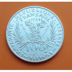 FRANCIA 100 FRANCOS 1982 PANTHEON PLATA SC Silver Francs France