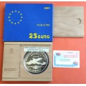 ..ESPAÑA 25 EUROS 1997 PLATA FNMT AVIACION ESPAÑOLA PLUS ULTRA