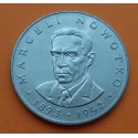 POLONIA 20 ZLOTY 1977 MARCELI NOWOTKO KM.69 MONEDA DE NICKEL EBC/SC Poland 20 Zlotych