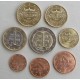 ESLOVAQUIA MONEDAS EURO 2010 SC 1+2+5+10+20+50 Centimos + 1 EURO + 2 EUROS 2010 SERIE TIRA Slovakia