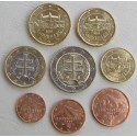 ESLOVAQUIA MONEDAS EURO 2010 SC 1+2+5+10+20+50 Centimos + 1 EURO + 2 EUROS 2010 SERIE TIRA Slovakia